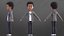 Cartoon Afro Boy 2 Maya - Toon Rigged Child Character
