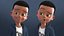 Cartoon Afro Boy 2 Maya - Toon Rigged Child Character