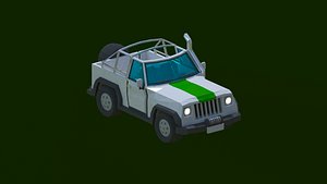 3D safari jeep model
