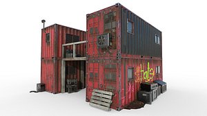 container 3D model