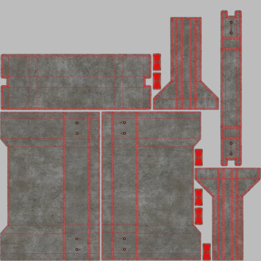 3D Concrete Road Barrier https://p.turbosquid.com/ts-thumb/4J/qzXdnW/SA/uv/png/1746089382/1920x1080/fit_q87/0fe48f2eac9393f0899d34ae0253f933fe6e0a39/uv.jpg