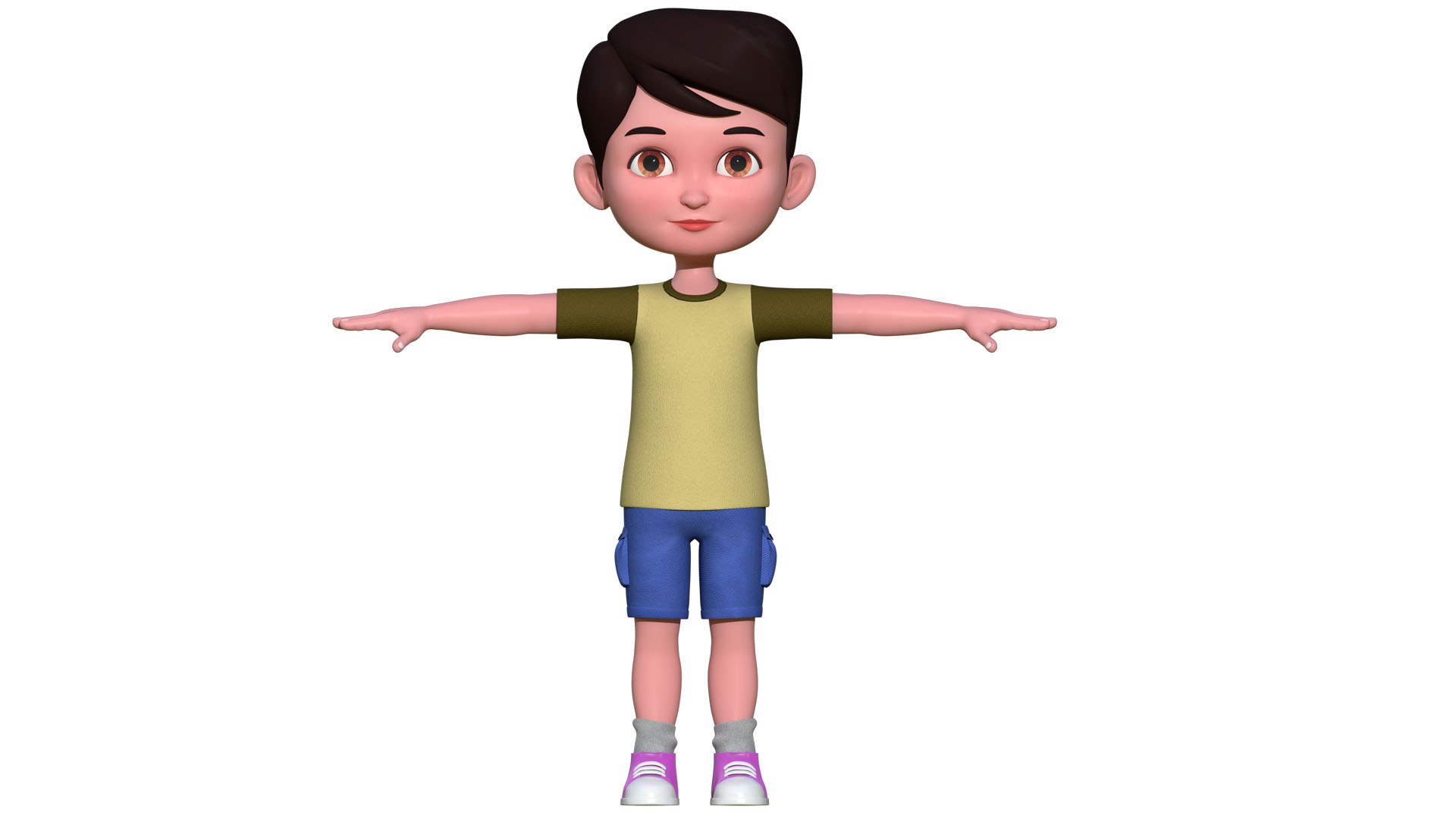 3D Cartoon Brother model - TurboSquid 1786735