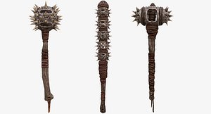 fantasy tribal weapons - max