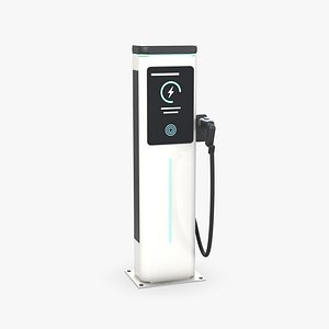 EV Charging Station Pedestal