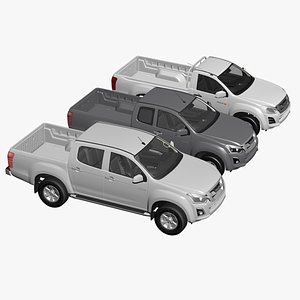 3D Isuzu D-Max 2016 Bundle Pack model