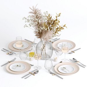 Tableware 01 3D model