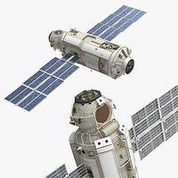 Modular ISS Cargo System with Solar Panels