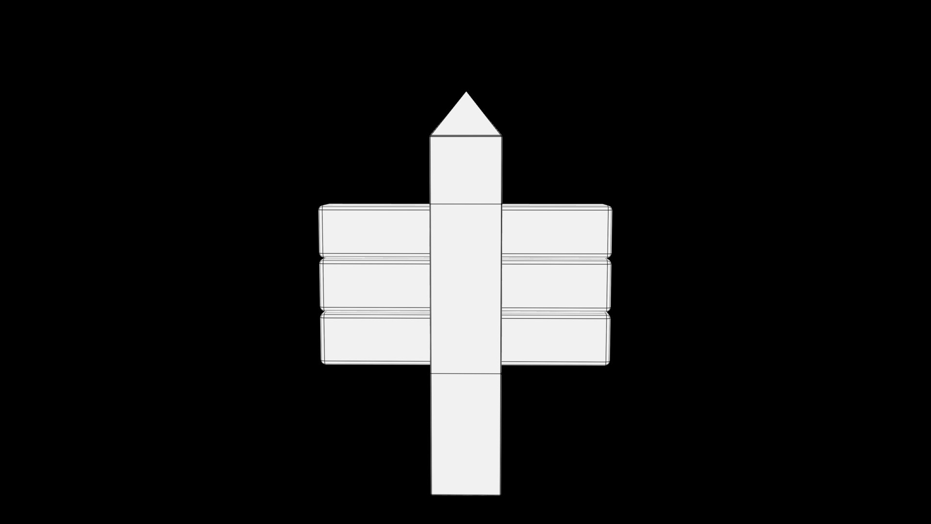 Road Stand 3D Model TurboSquid 1852957