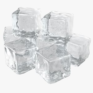 3ds max ice cubes