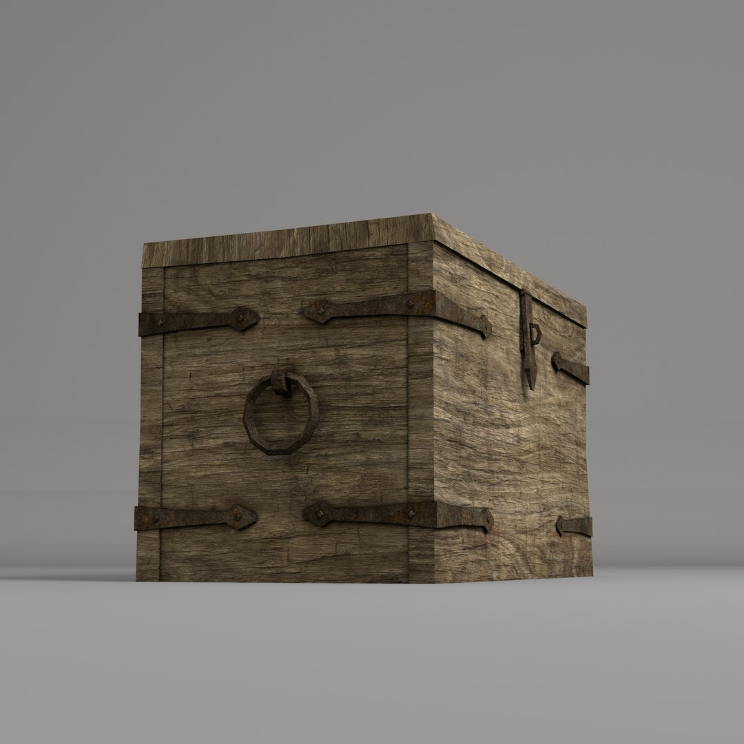 Medium Chest 3d Model