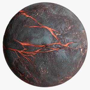 3D Lava Planet