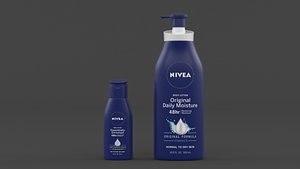 Nivea Body Lotion 3D
