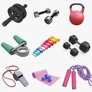 Sports equipment vol. 3 3D model