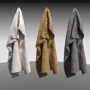 hanging towel 3D