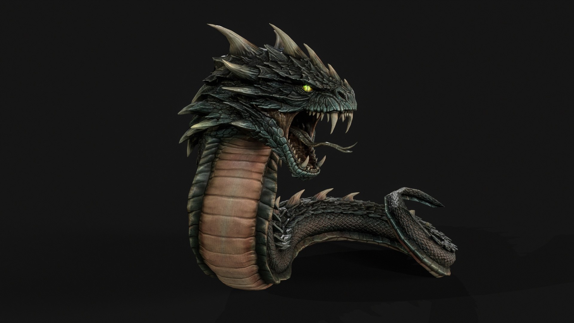Basilisk Snake Character 3D model https://p.turbosquid.com/ts-thumb/4K/HaJ9tf/FY/desktop122_0082/jpg/1781028224/1920x1080/fit_q87/e815134091b2cb454b4261f02506fd923173724a/desktop122_0082.jpg