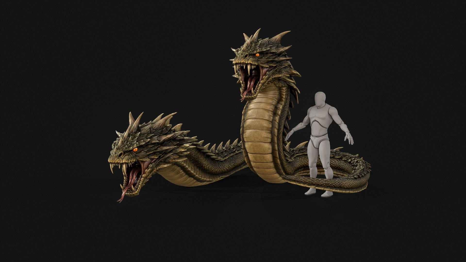 Basilisk Snake Character 3D model https://p.turbosquid.com/ts-thumb/4K/HaJ9tf/Oj/desktop122/jpg/1781028075/1920x1080/fit_q87/b0ff91a463720d4d10cc3f809acbc68b0be30b5b/desktop122.jpg