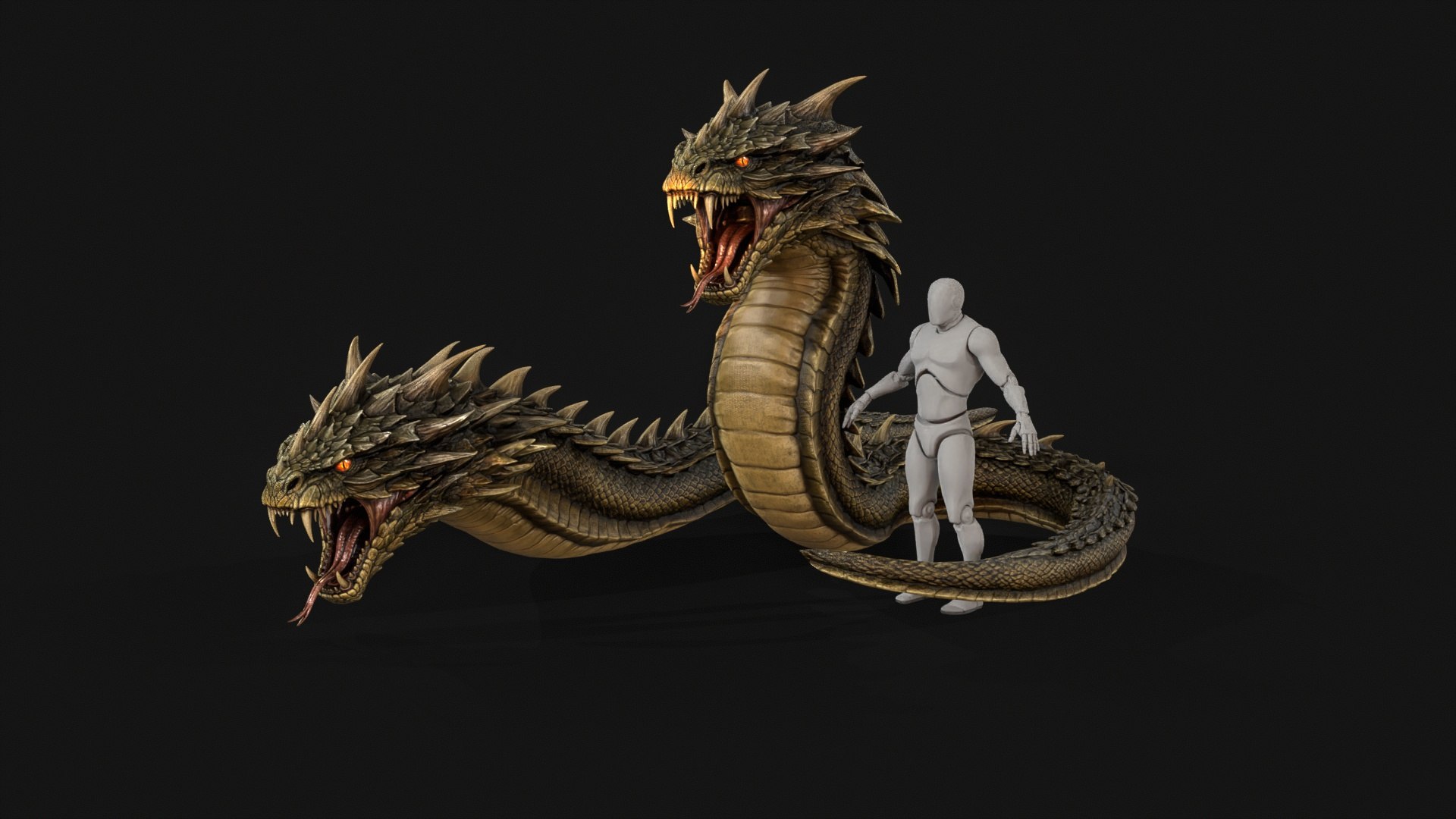 Basilisk Snake Character 3D model https://p.turbosquid.com/ts-thumb/4K/HaJ9tf/Ww/desktop122_002/jpg/1781028124/1920x1080/fit_q87/949426aa732ab461f65fdd1d8e4c76fc4c0f7d11/desktop122_002.jpg
