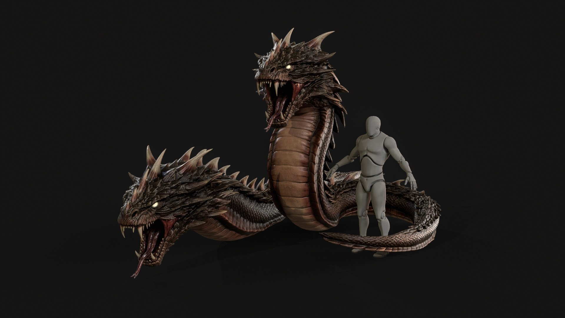 Basilisk Snake Character 3D model https://p.turbosquid.com/ts-thumb/4K/HaJ9tf/pN/desktop122_007/jpg/1781028210/1920x1080/fit_q87/553d7526fd0d62f0295c8c3718e480a2917515af/desktop122_007.jpg