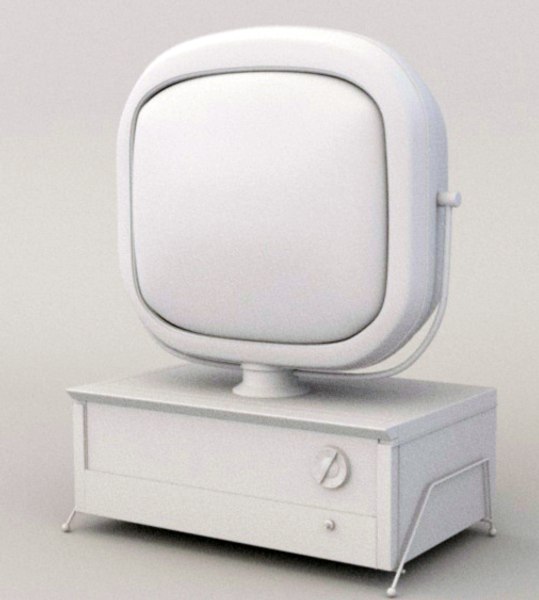 TV Predicta Philco Modelo 3D - TurboSquid 814996