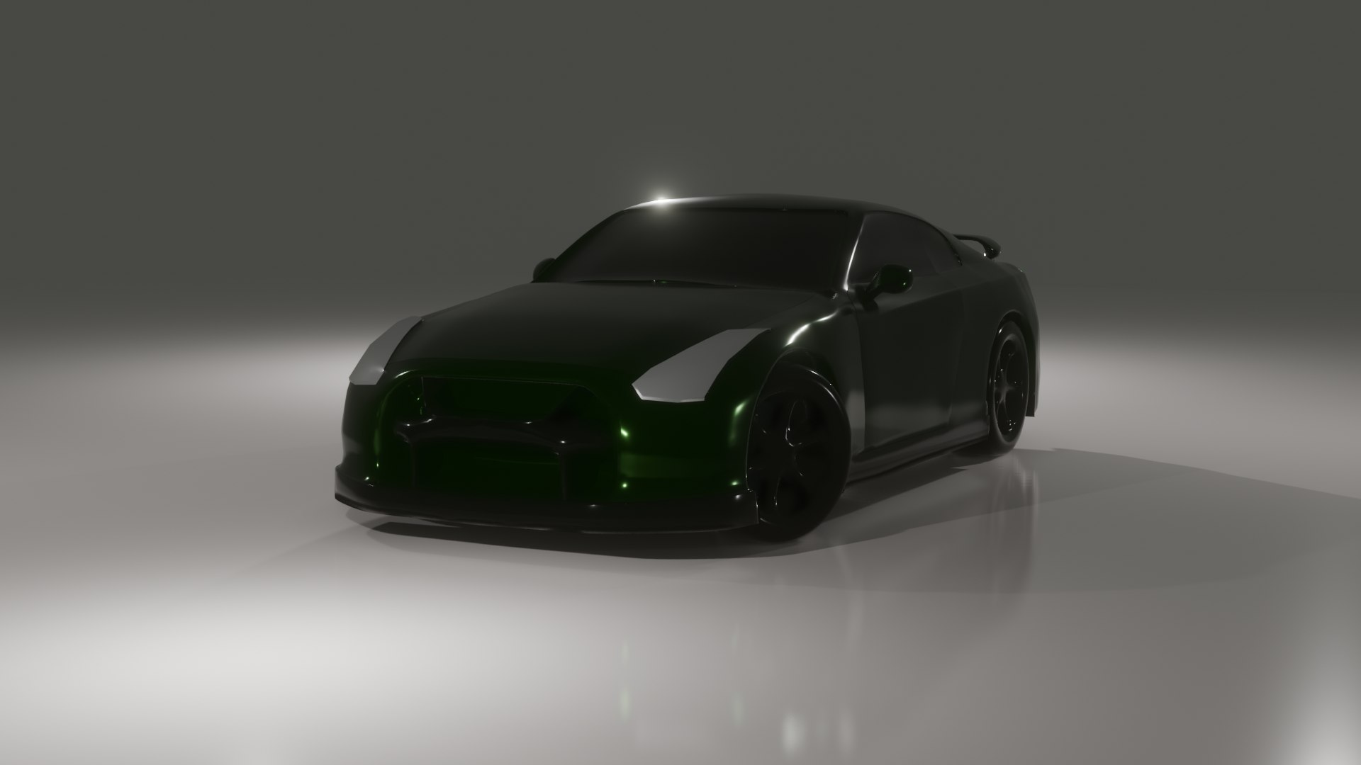GTR R35 로우 폴리 3D 모델 - TurboSquid 2267112