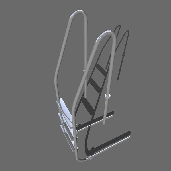 3D pool ladder - TurboSquid 1273971