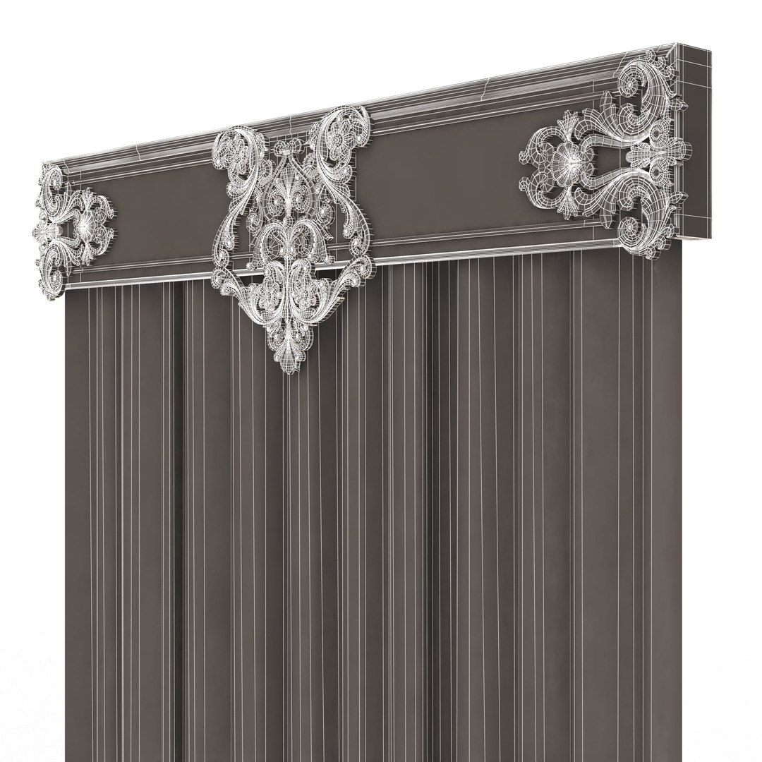 Cornice Classic Curtain 07 model https://p.turbosquid.com/ts-thumb/4K/OUdHEl/n2/wireframecornicecurtain060139/jpg/1756305650/1920x1080/fit_q87/a0a26d763abe7e9e036acab3a9b836590e13c02f/wireframecornicecurtain060139.jpg