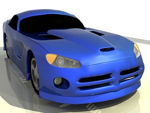 free viper srt 3d model