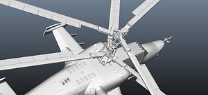 3d ka-50 black shark model