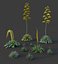 Pack de flore du désert XfrogPlants