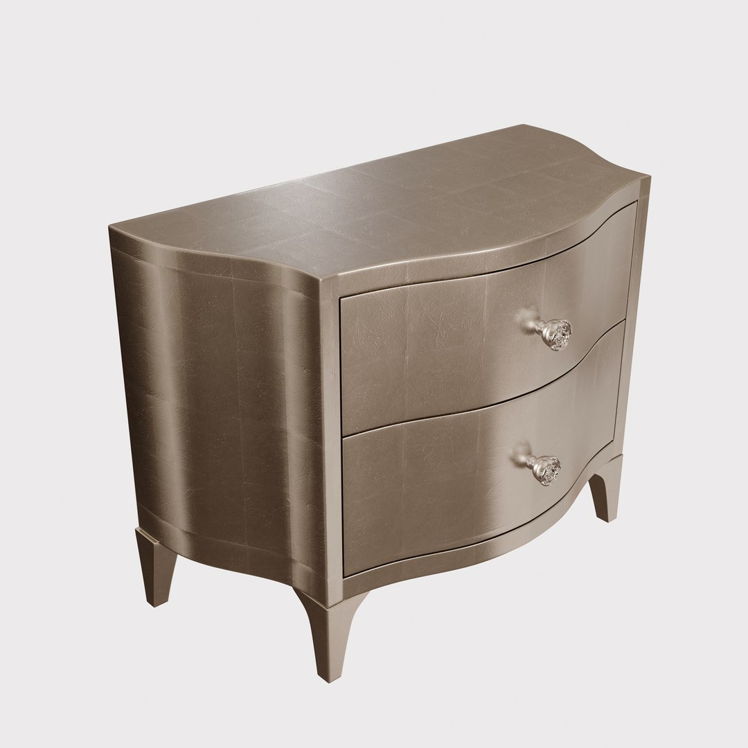 3D Bernhardt Calista Bachelors Chest Model TurboSquid 1785971
