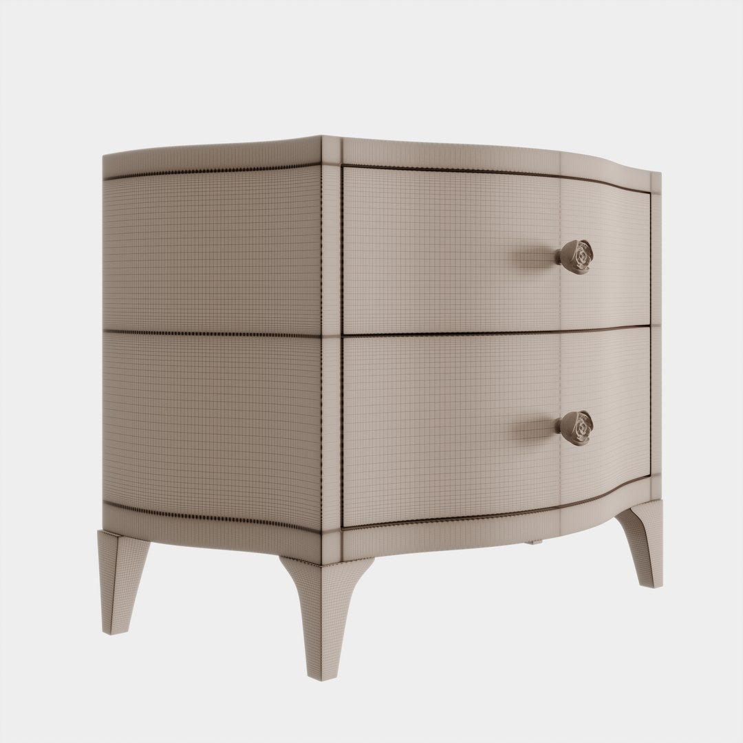 3D Bernhardt Calista Bachelors Chest Model TurboSquid 1785971