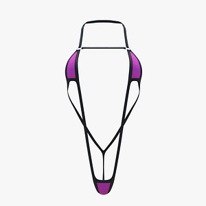 Swimsuit SMS 54 3D model