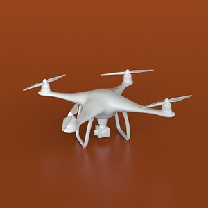 stylized drone dji 3D