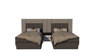 Modern Double Bedroom Sketchup