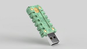 Usb Flash Drive 3D model