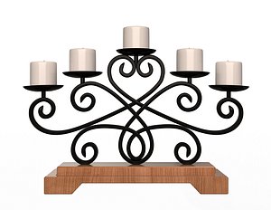 Candlestick Holder 3D