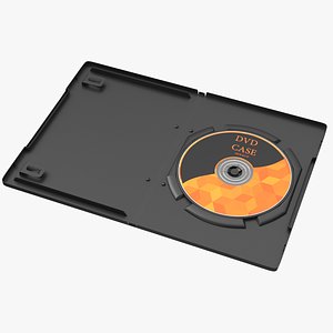 DVD Case 3D model