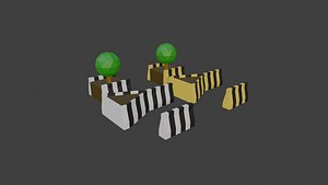 Concrete Barriers Pack