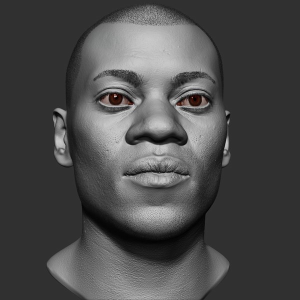 негр в майке. омар лицо. красивые темнокожие парни. Black man 3d. бурдовский 3d-манекен.
