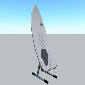 powered surfboard 3D
