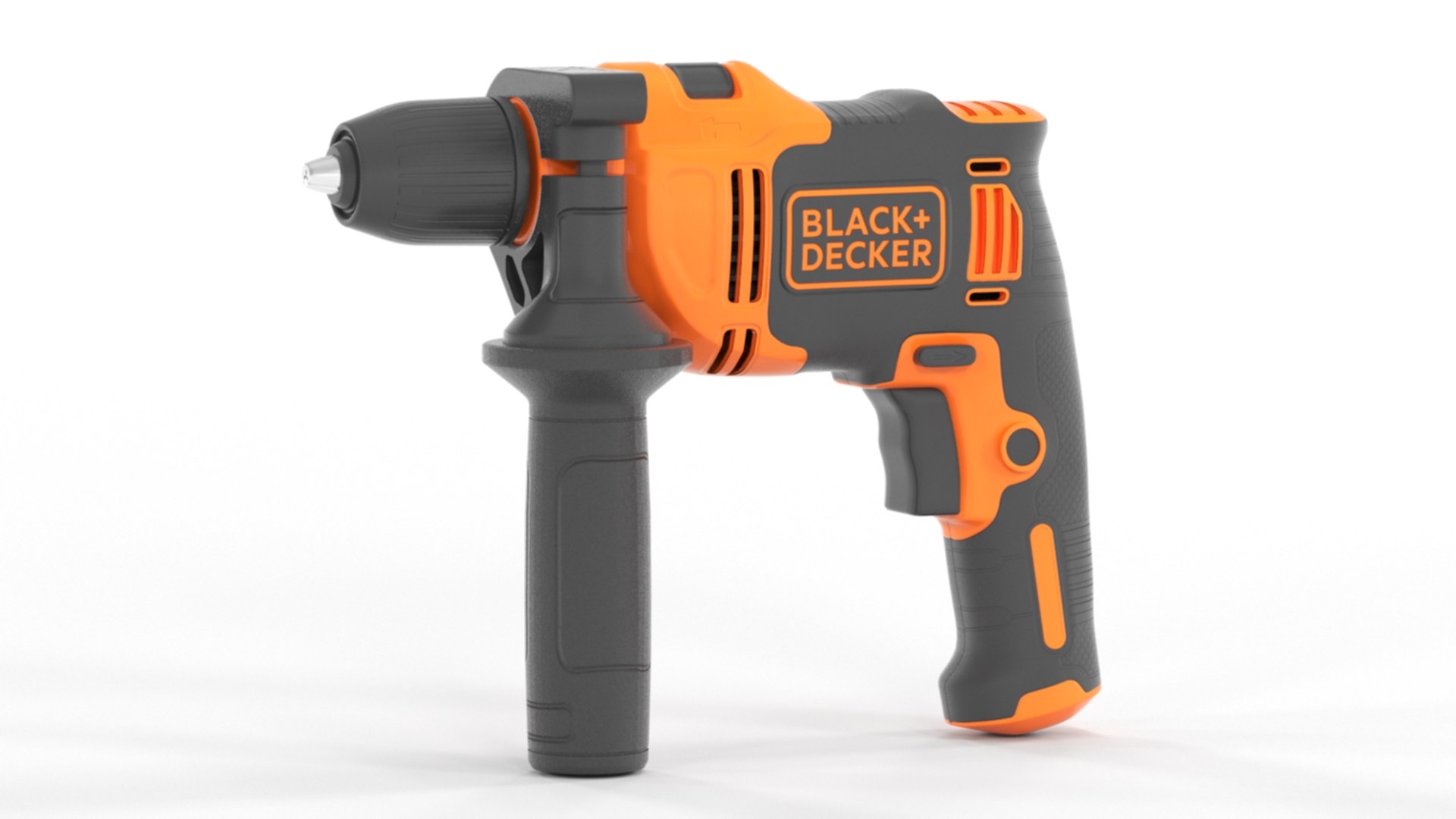 Black Decker Hammer Drill 710W With Case BEH710K-QS 3D - TurboSquid 2241666
