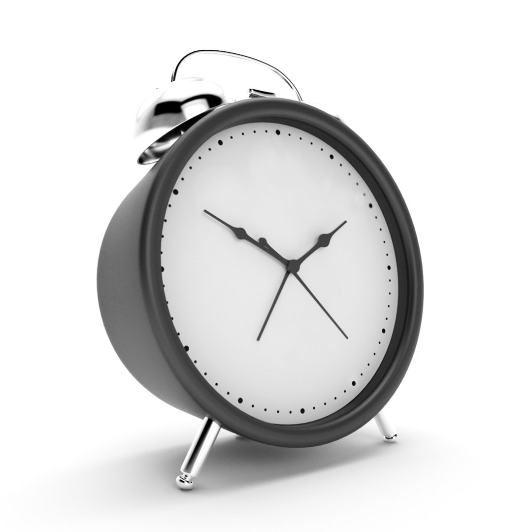 Alarm clock 3D model TurboSquid 1114136