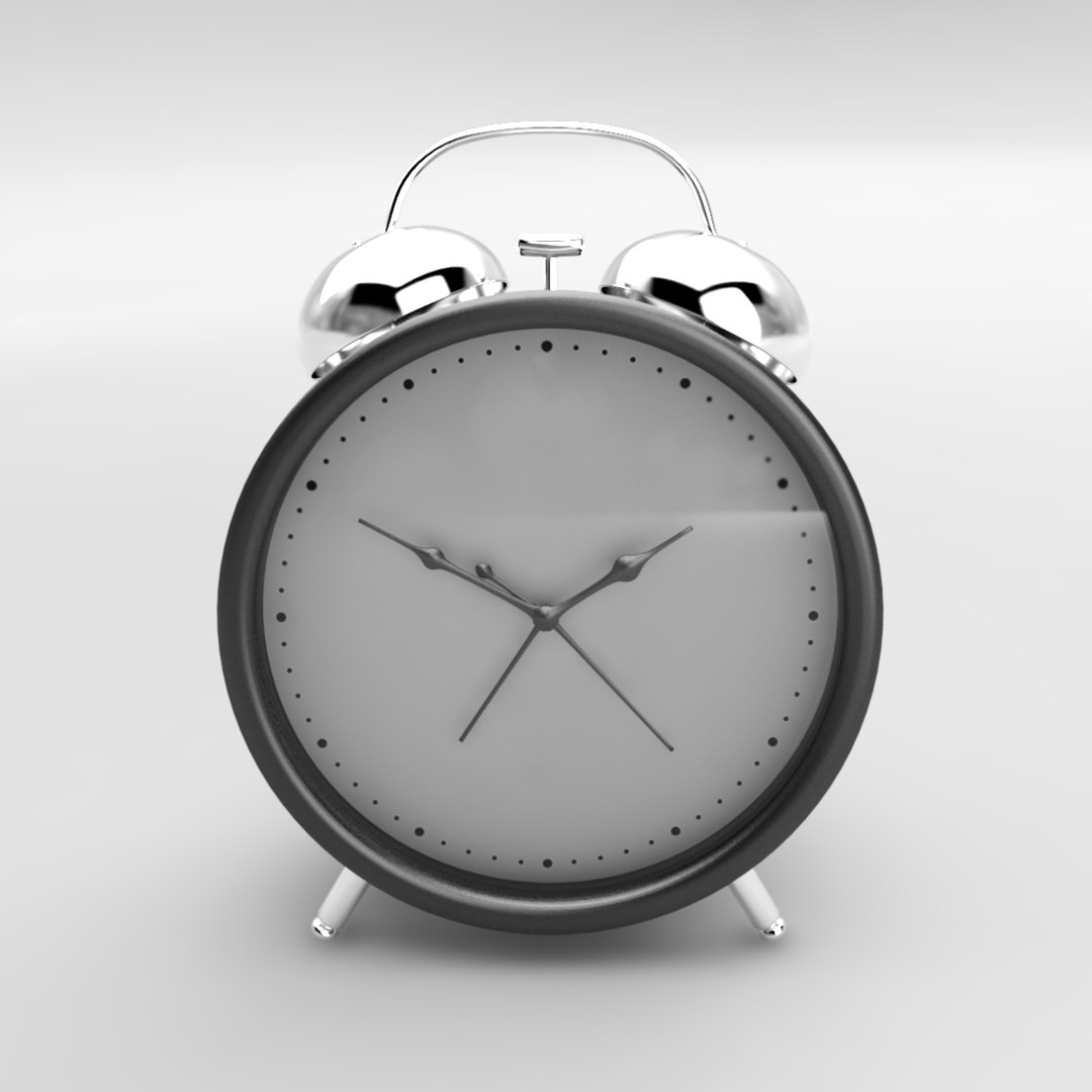 Alarm clock 3D model TurboSquid 1114136