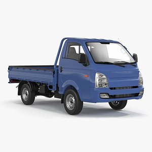 Pick Up Truck Blue 3D