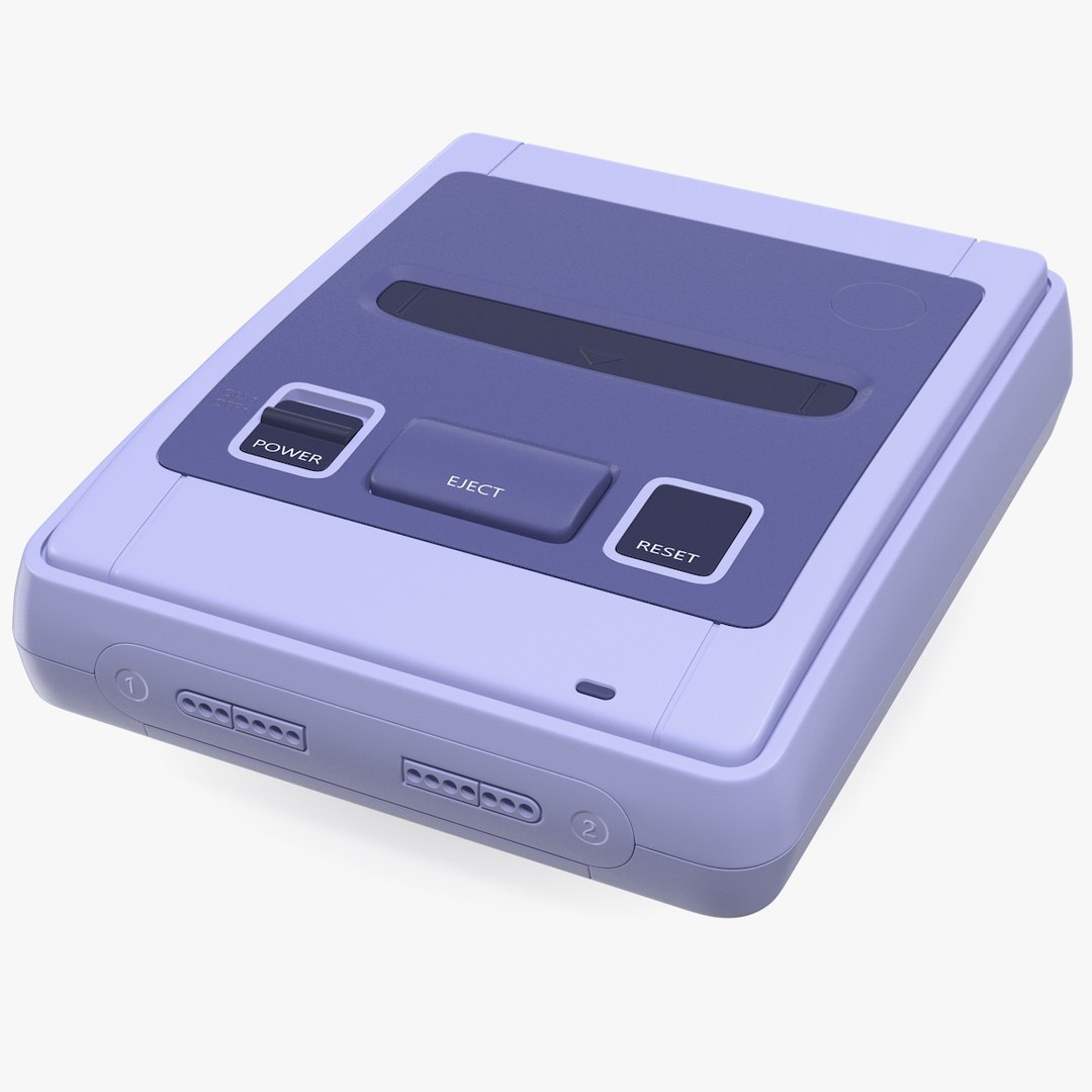 Video Game Console 3D model preview