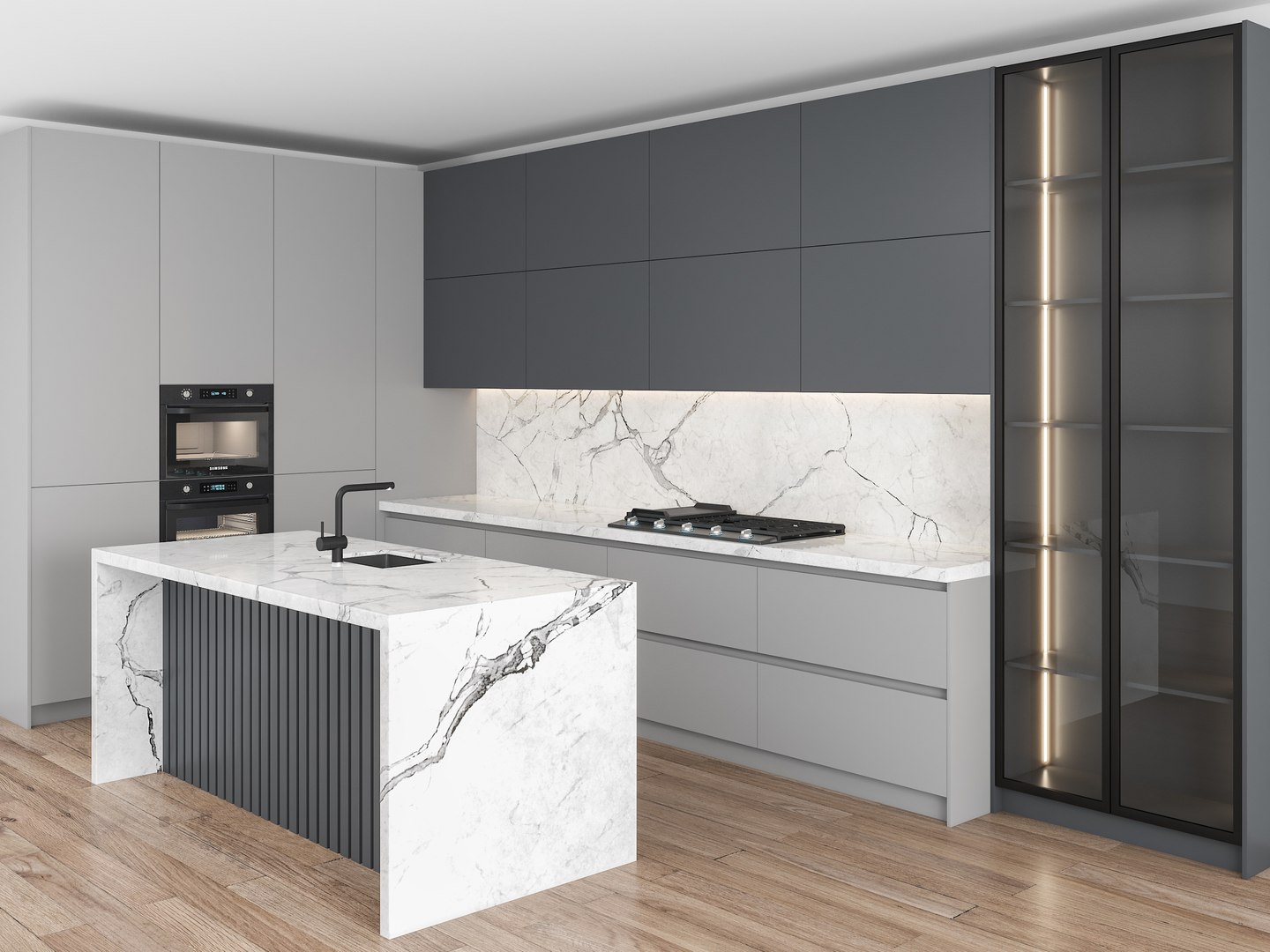 Modern Kitchen 3D - TurboSquid 1958795