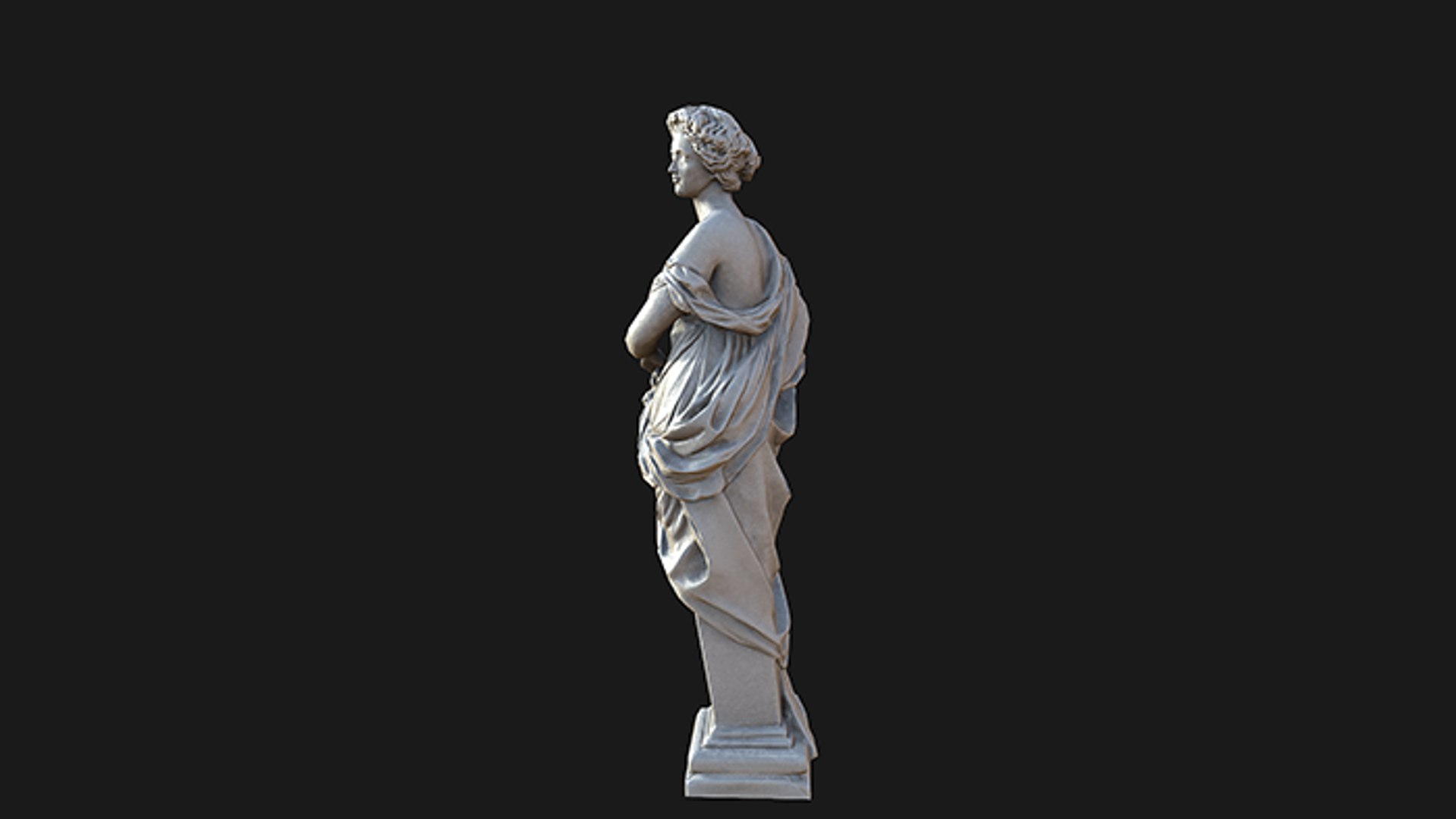 Spring Statue 3d Model