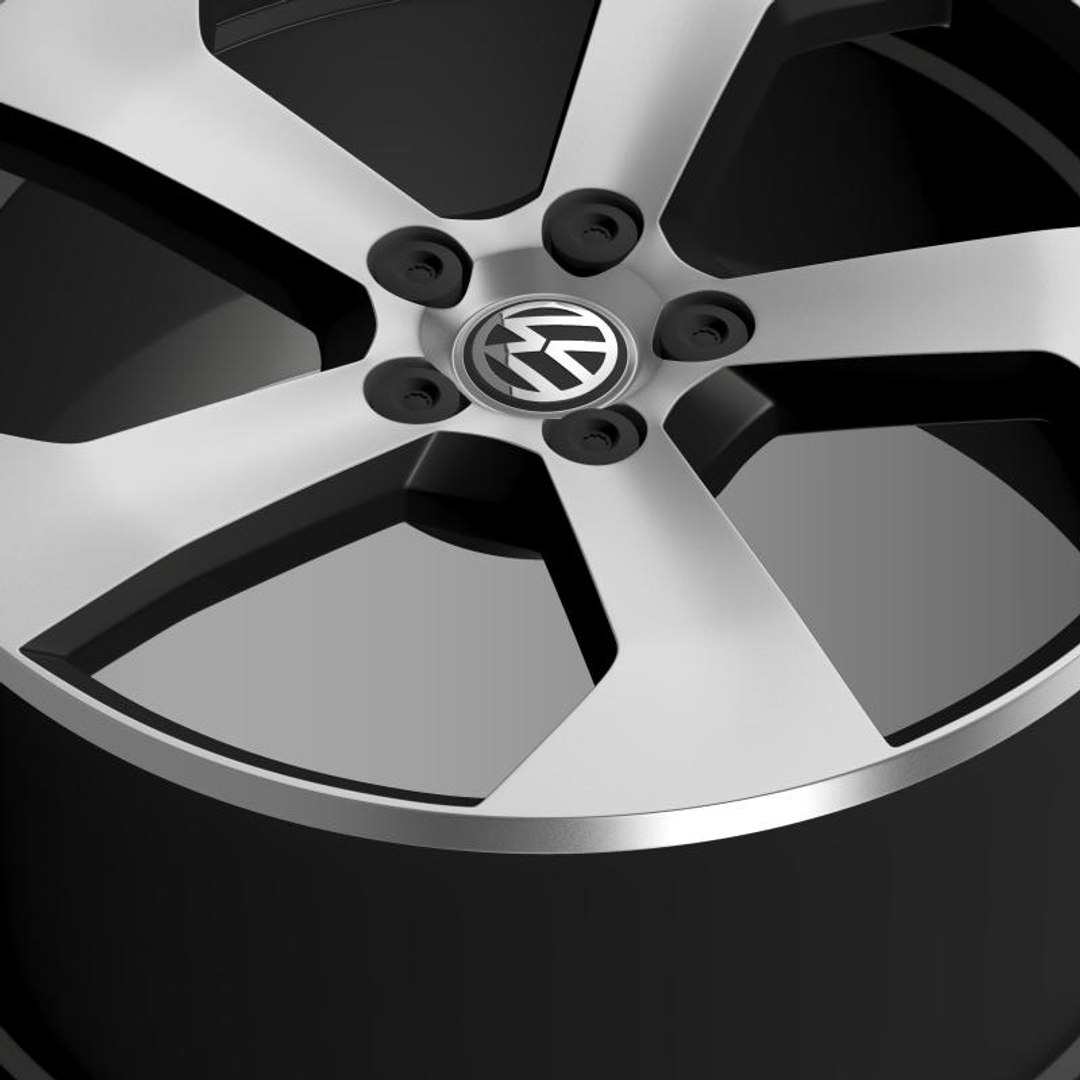 Volkswagen Golf Gti Rim 3d Max