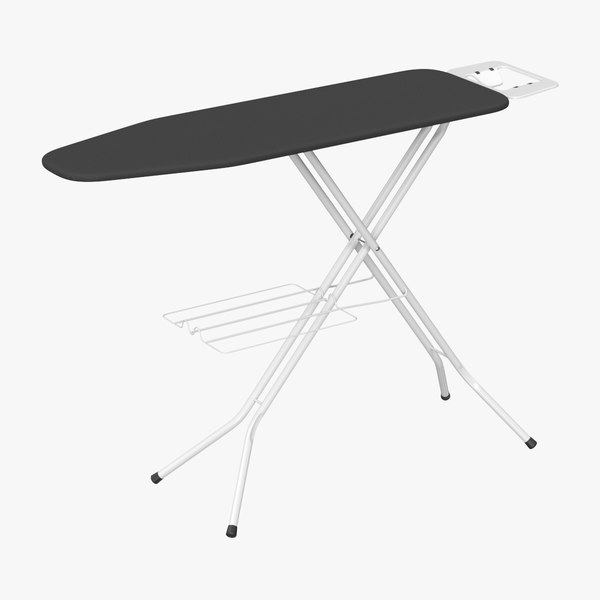 realistic ironing board 3d model