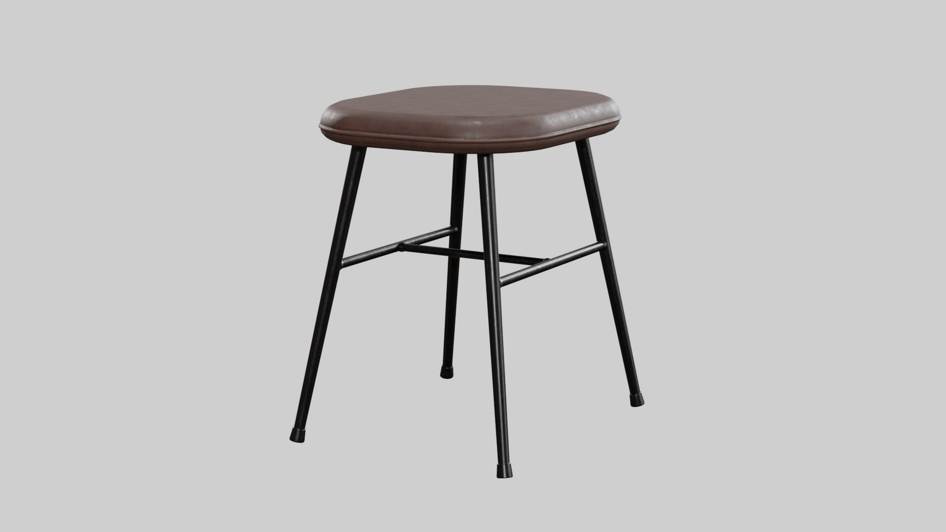Stool metallic 3D model - TurboSquid 1554724
